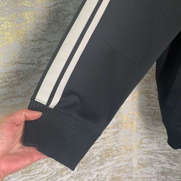 Nike athletic black/white mens warm-up/running jacket size M - Picture 6 of 16